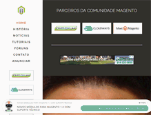 Tablet Screenshot of comunidademagento.com.br